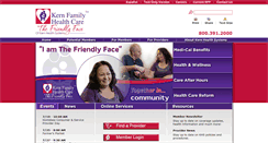 Desktop Screenshot of kernfamilyhealthcare.com